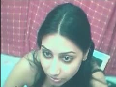 Disrespectful Desi cam nympho boasts about her tits and feet.
